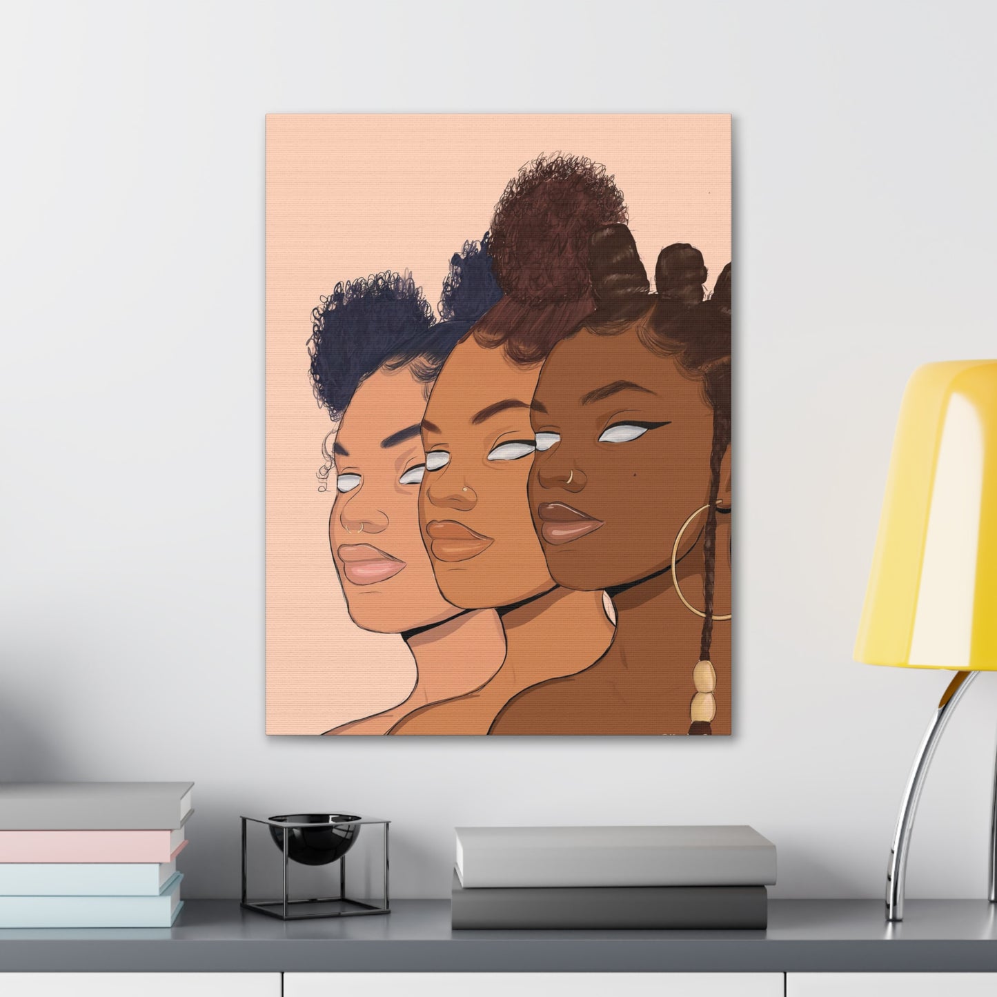 Hues Canvas Poster