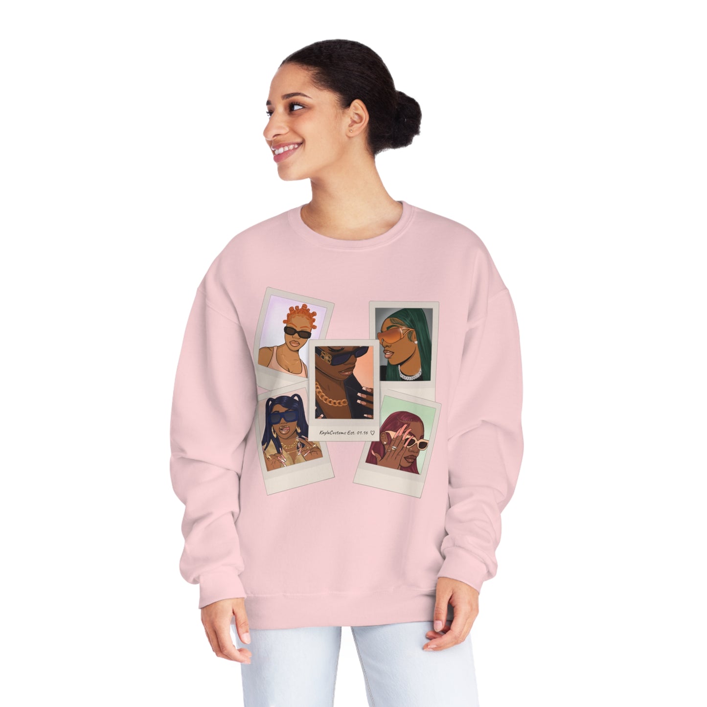 IT Girl Poloroid Crewneck