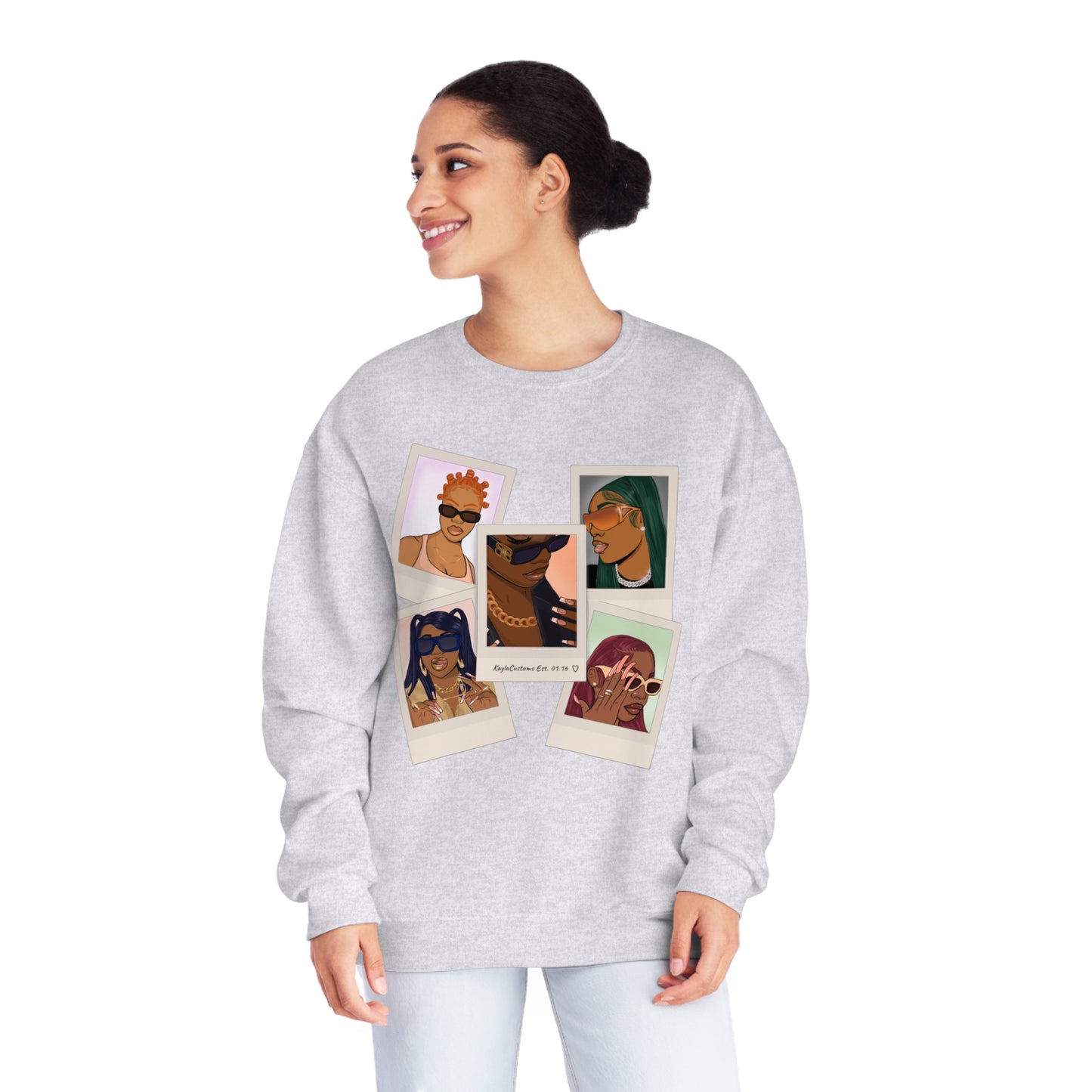 IT Girl Poloroid Crewneck