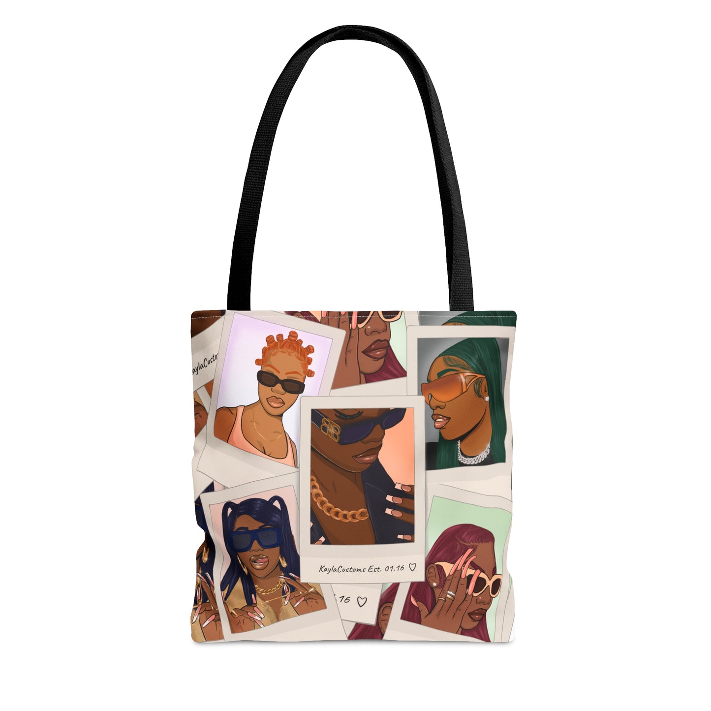 IT Girl Poloroid Tote Bag