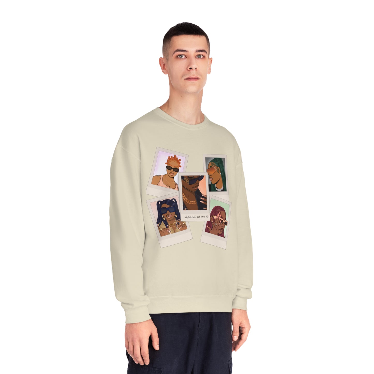 IT Girl Poloroid Crewneck