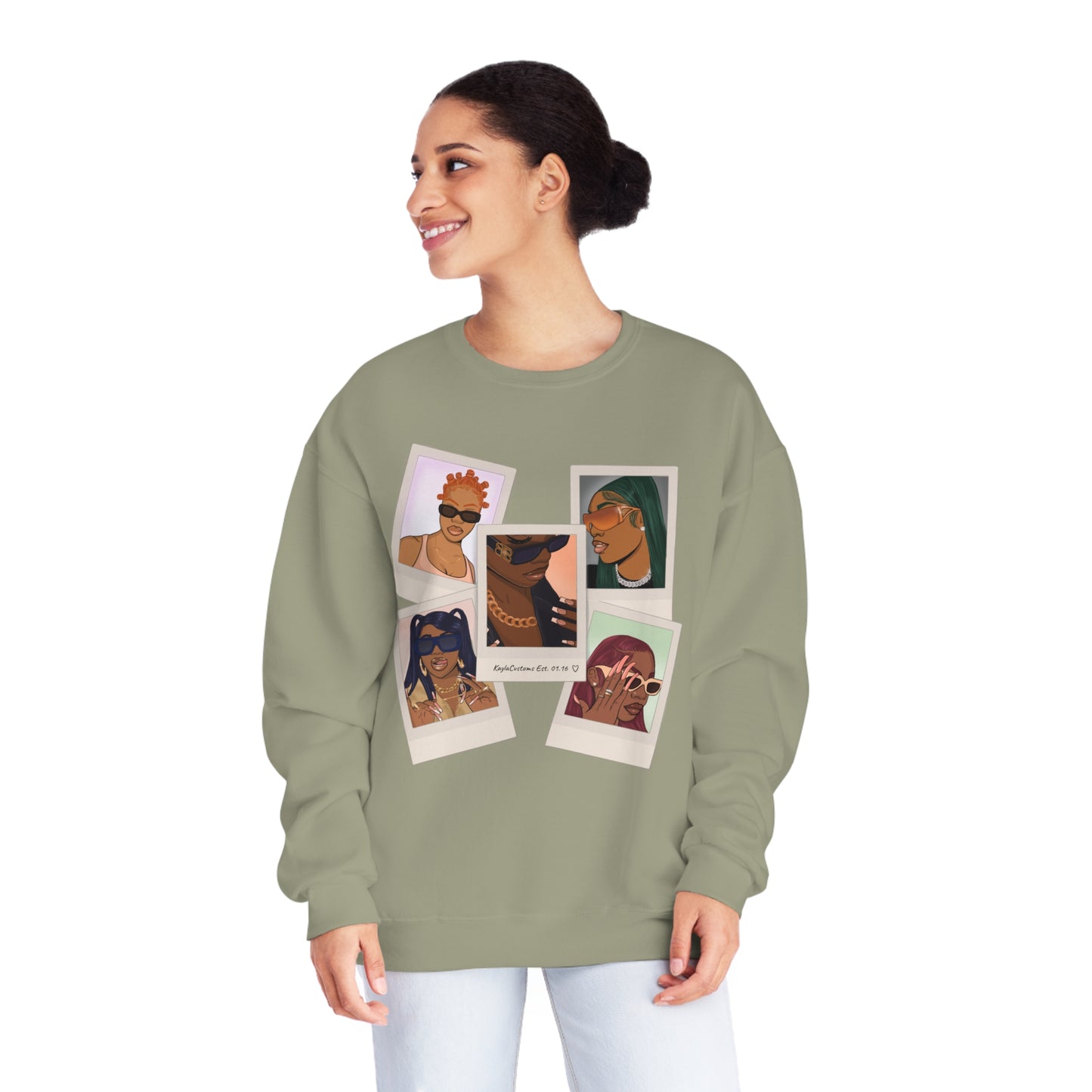 IT Girl Poloroid Crewneck