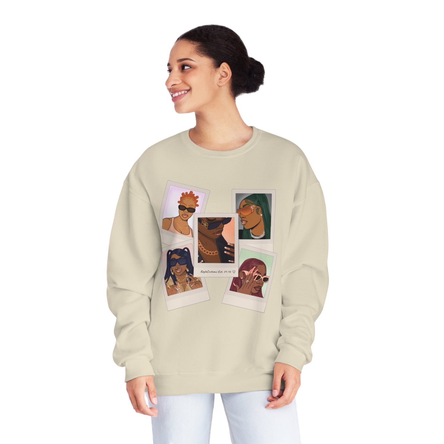 IT Girl Poloroid Crewneck