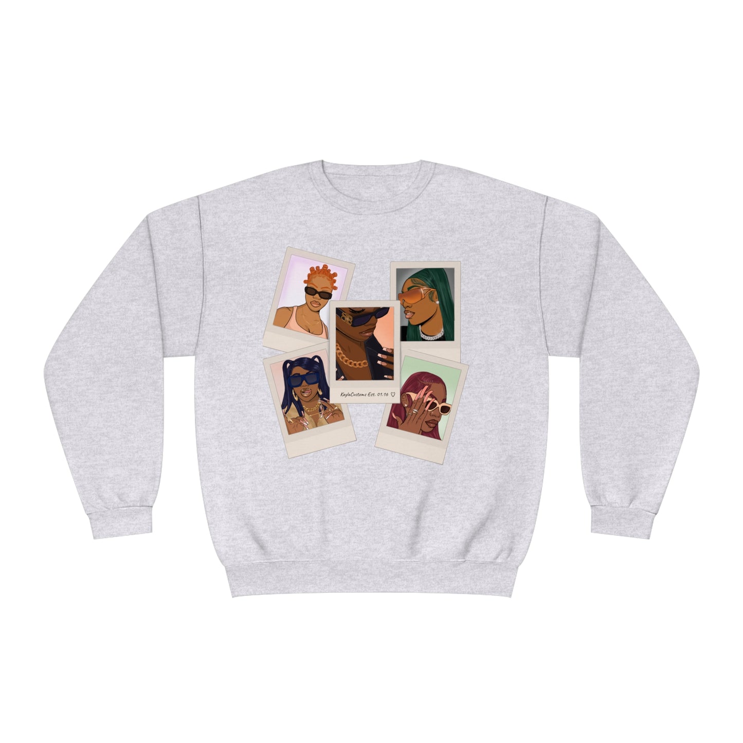 IT Girl Poloroid Crewneck