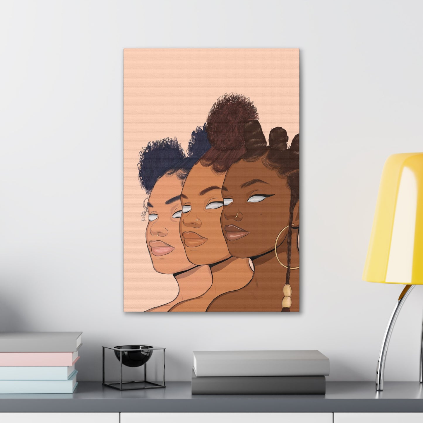 Hues Canvas Poster