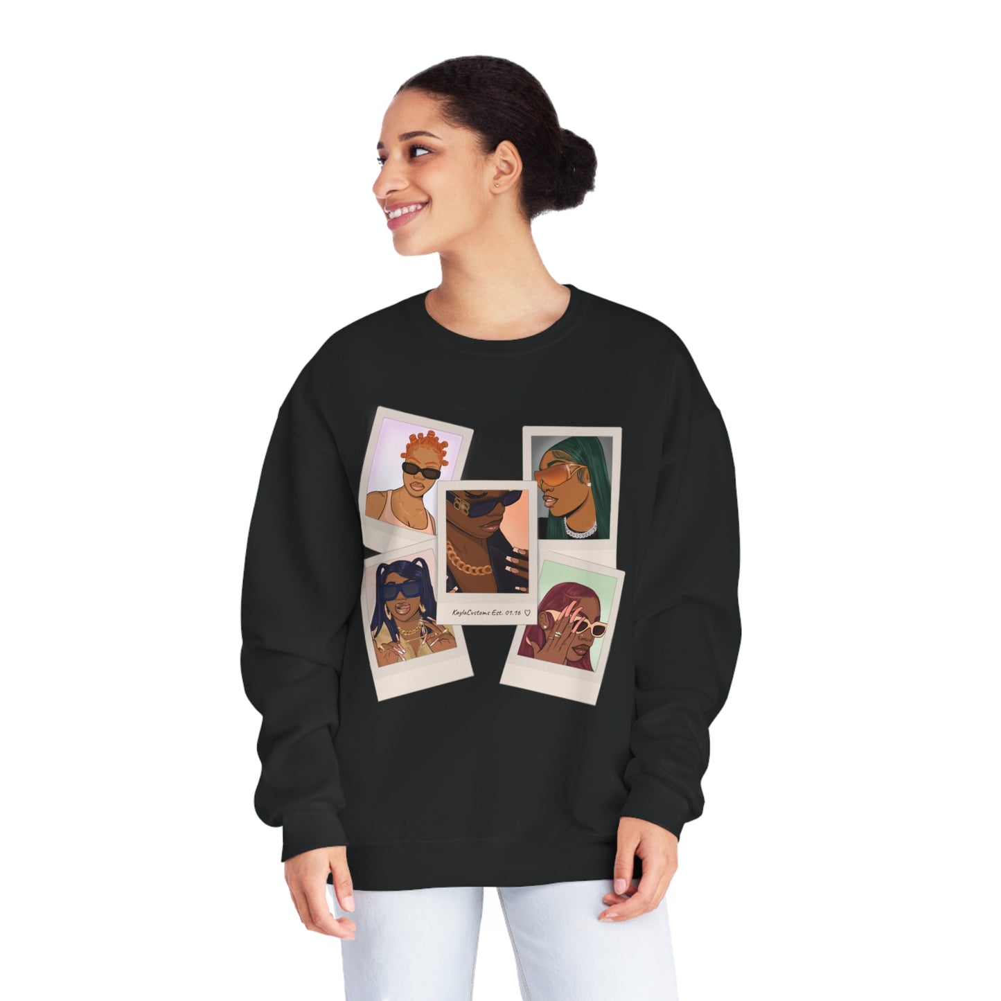 IT Girl Poloroid Crewneck