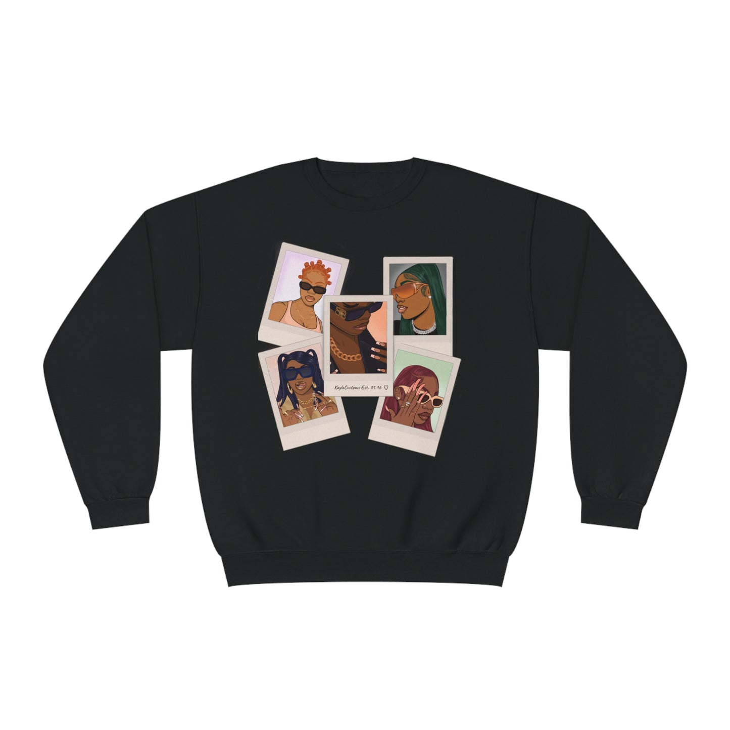 IT Girl Poloroid Crewneck