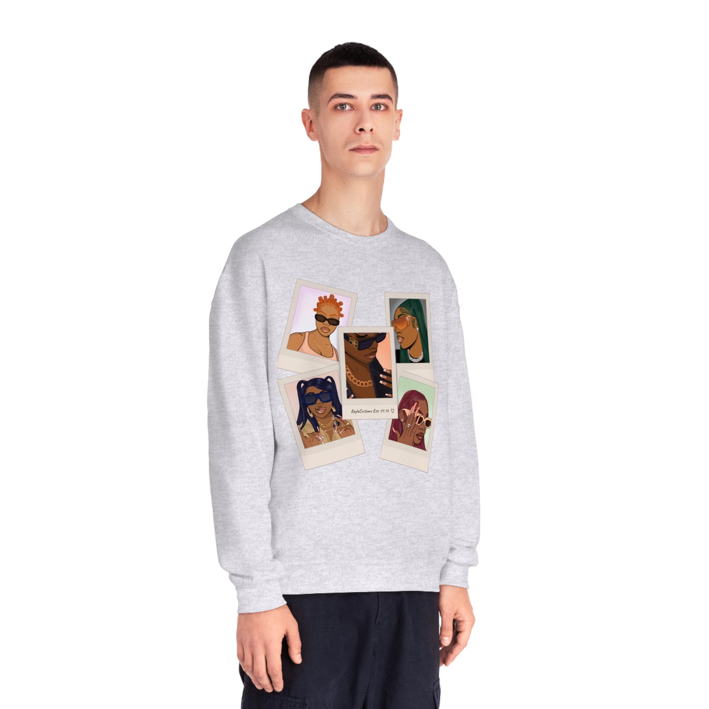 IT Girl Poloroid Crewneck