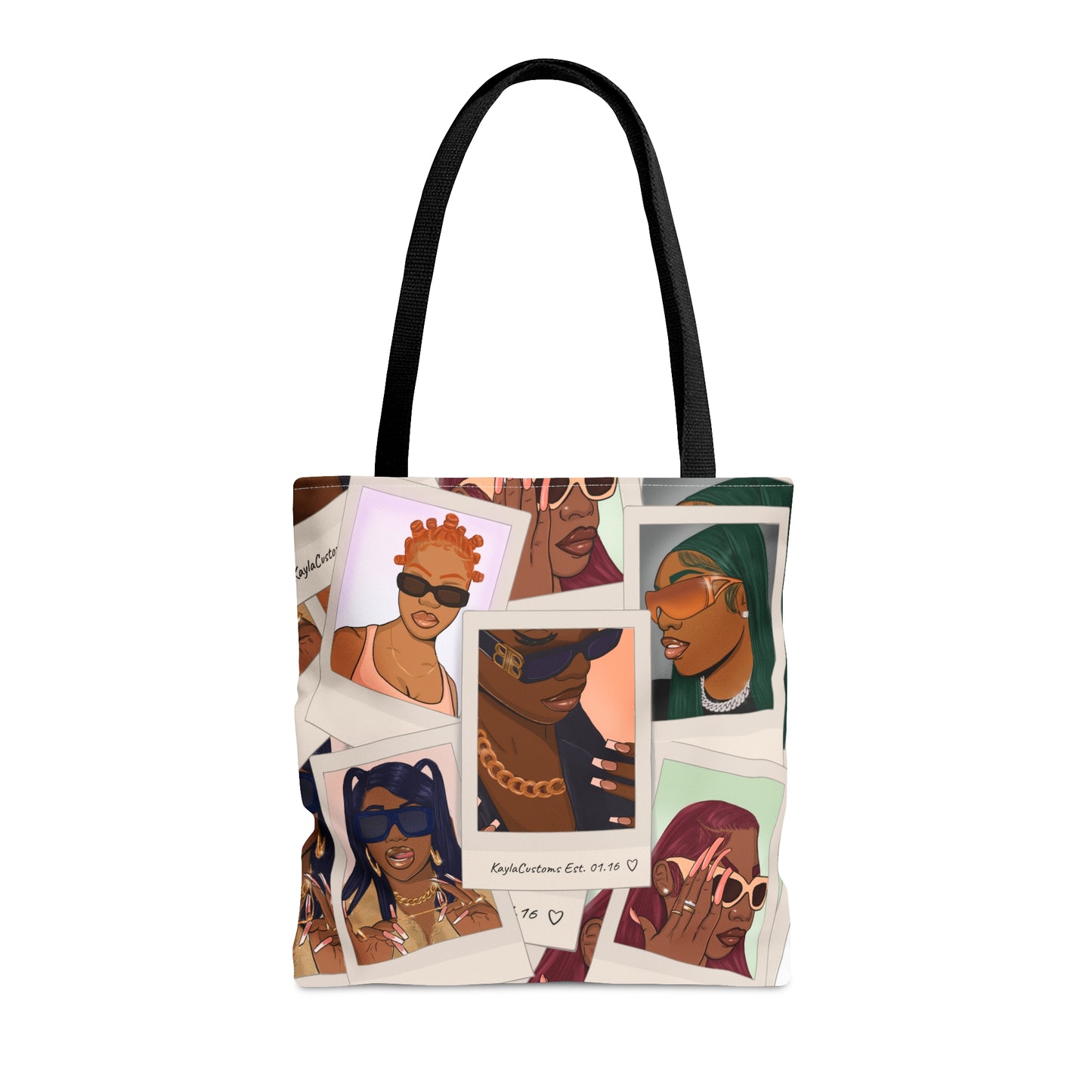 IT Girl Poloroid Tote Bag