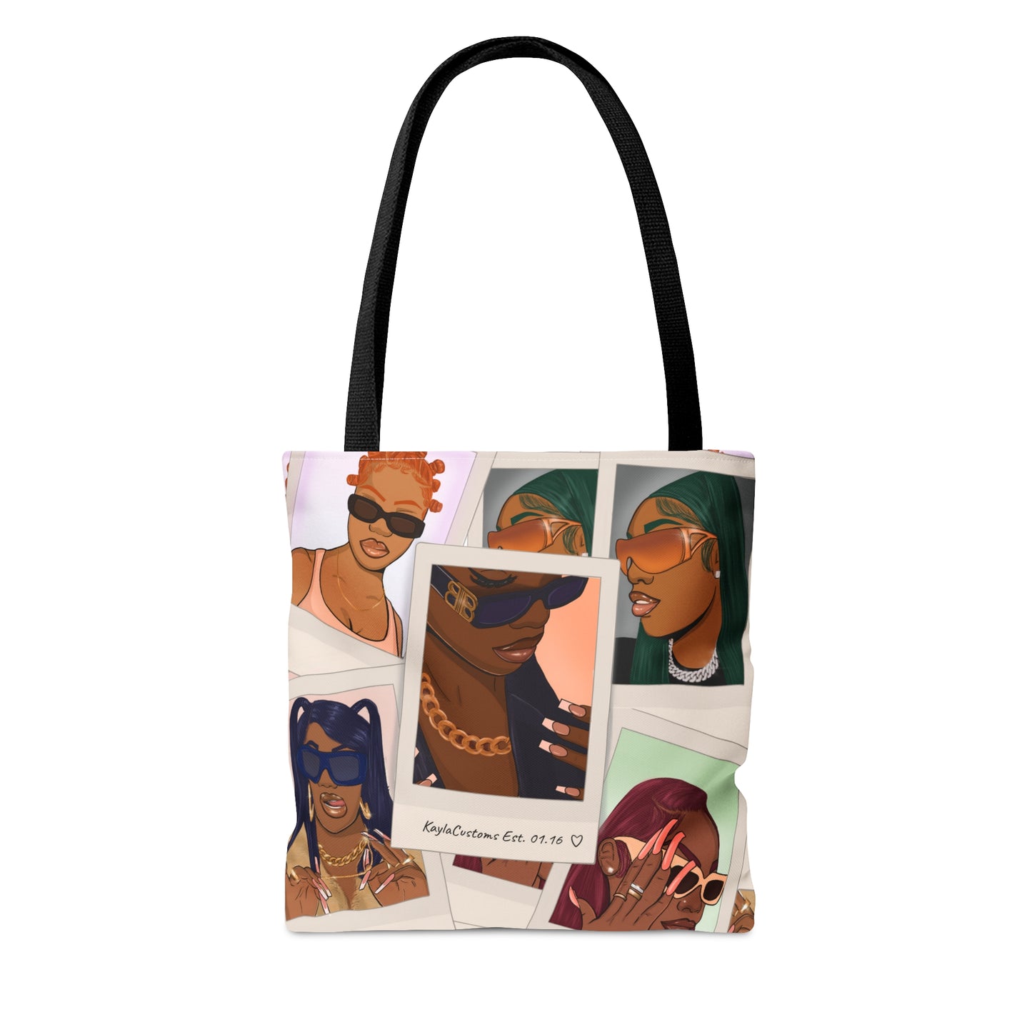 IT Girl Poloroid Tote Bag