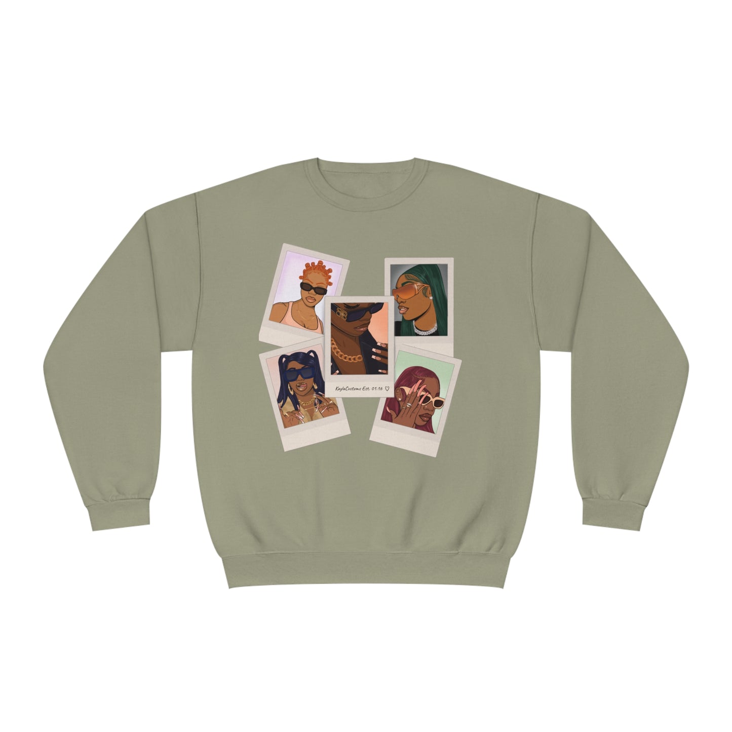 IT Girl Poloroid Crewneck