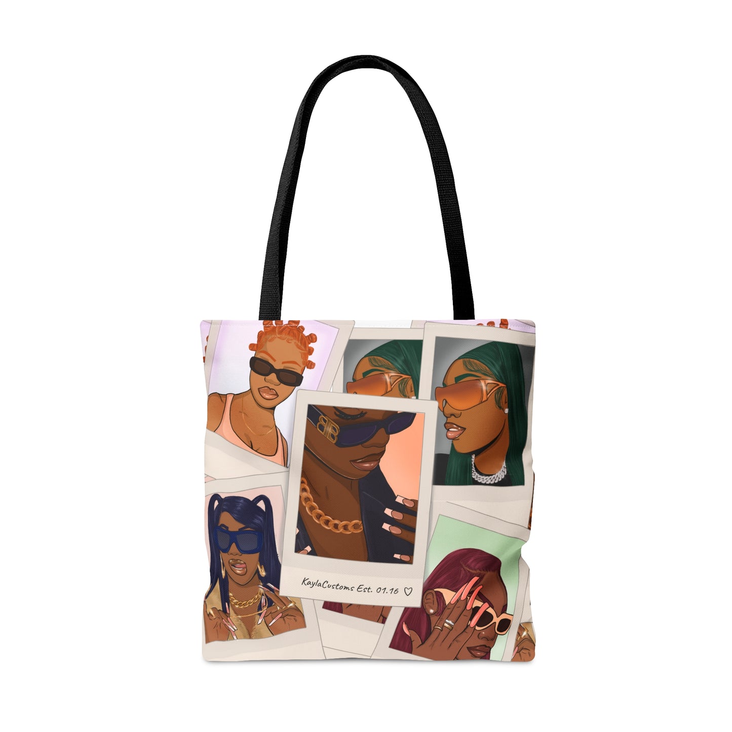 IT Girl Poloroid Tote Bag