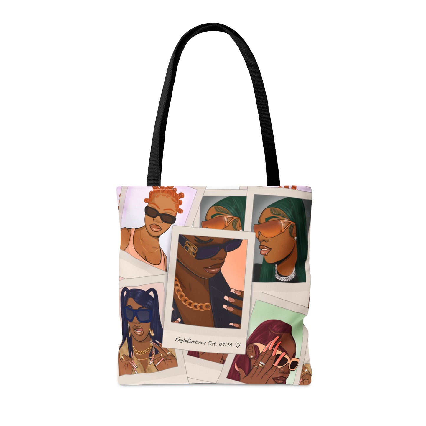 IT Girl Poloroid Tote Bag