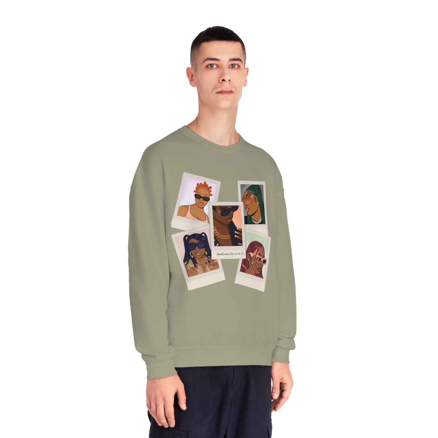 IT Girl Poloroid Crewneck