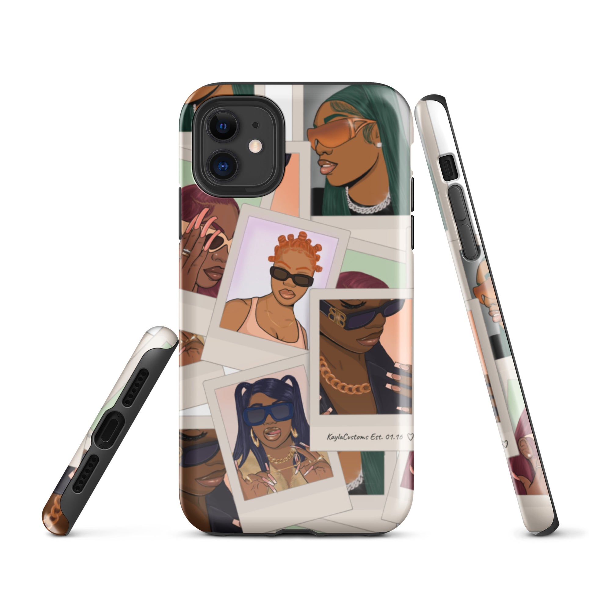 IT Girl Poloroid Case for iPhone® – kaylacustoms.art IT Girl Poloroid Case for iPhone® – kaylacustoms.art
