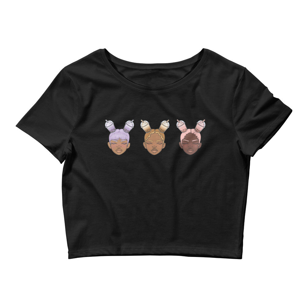 The Boba Tea Girls Crop Tee