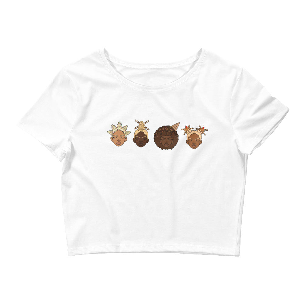 Flavors Crop Tee