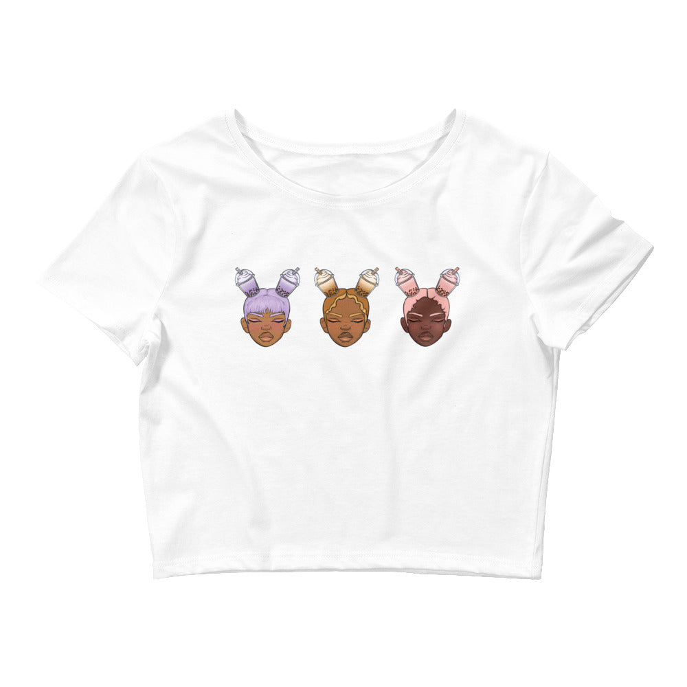 The Boba Tea Girls Crop Tee