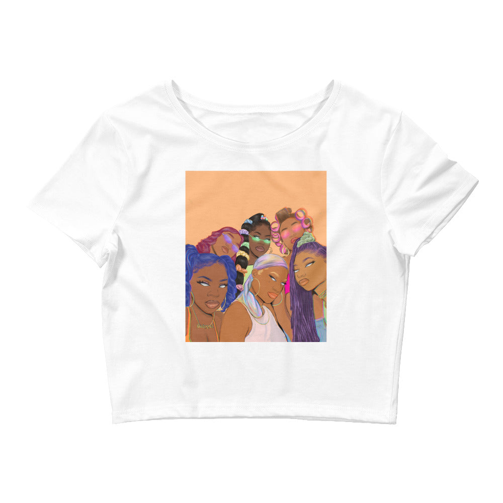 Can't Sit With Us Crop Tee